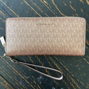 MK Rose Gold Wallet